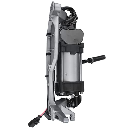 A-Premium Air Suspension Compressor Compatible with Porsche Cayenne Volkswagen Touareg 2011-2018 Sport Utility, with Bracket and Relay, Replace# 95835890100, 7P0616006 - Image 3