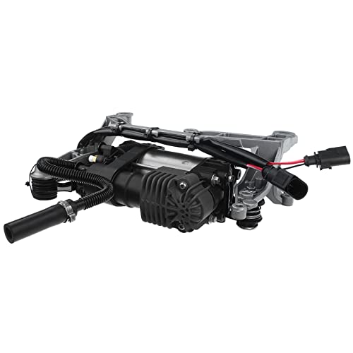 A-Premium Air Suspension Compressor Compatible with Porsche Cayenne Volkswagen Touareg 2011-2018 Sport Utility, with Bracket and Relay, Replace# 95835890100, 7P0616006 - Image 4