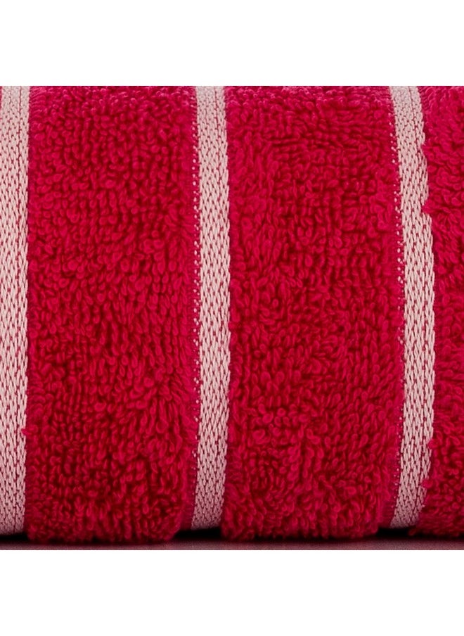 CASA COPENHAGEN - Casa Copenhagen - Egyptian Cotton Estatic 4 Pcs Face Towel (30 X 30cm) Colour : Pink - Image 1