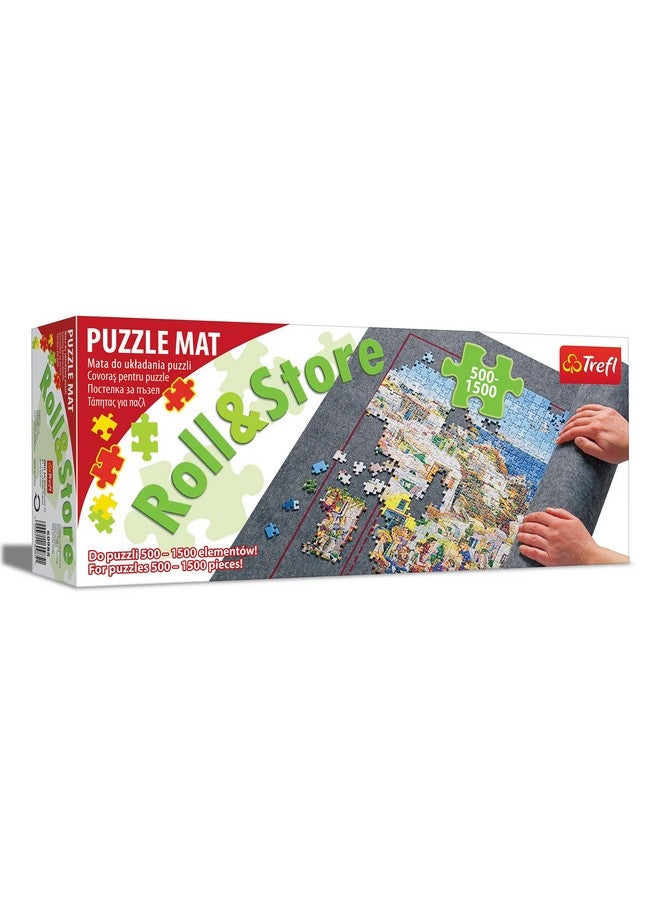 Trefl - Puzzle Mat, 500-1500 Pieces - for Carrying and Storing Puzzles, Mat with Strong Velcro, for Jigsaw up to 37.0 X 26.4 in - Image 1