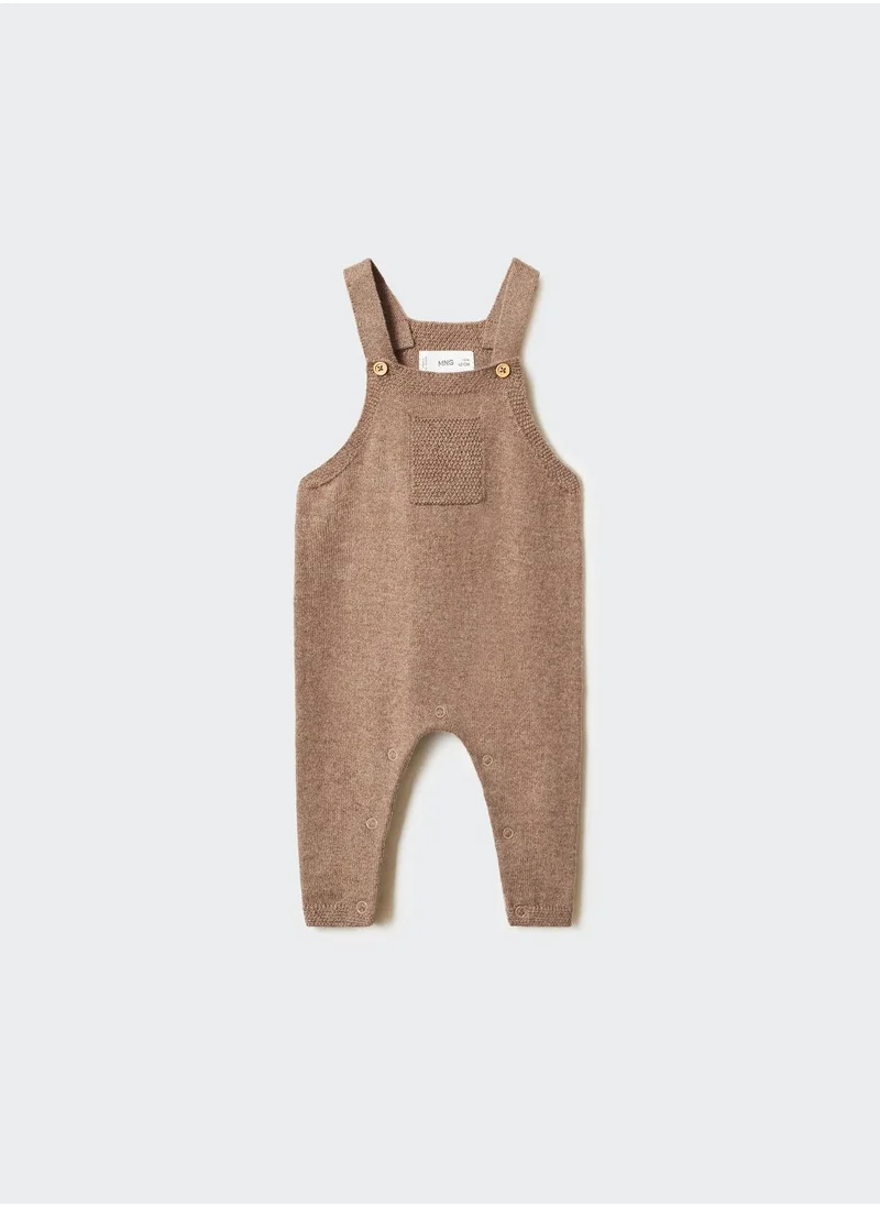 مانجو Infant Pocket Detail Dungarees