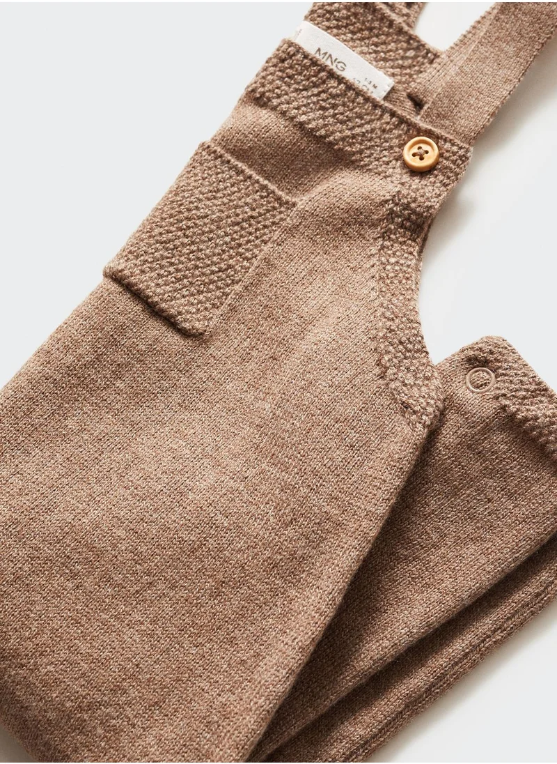 مانجو Infant Pocket Detail Dungarees