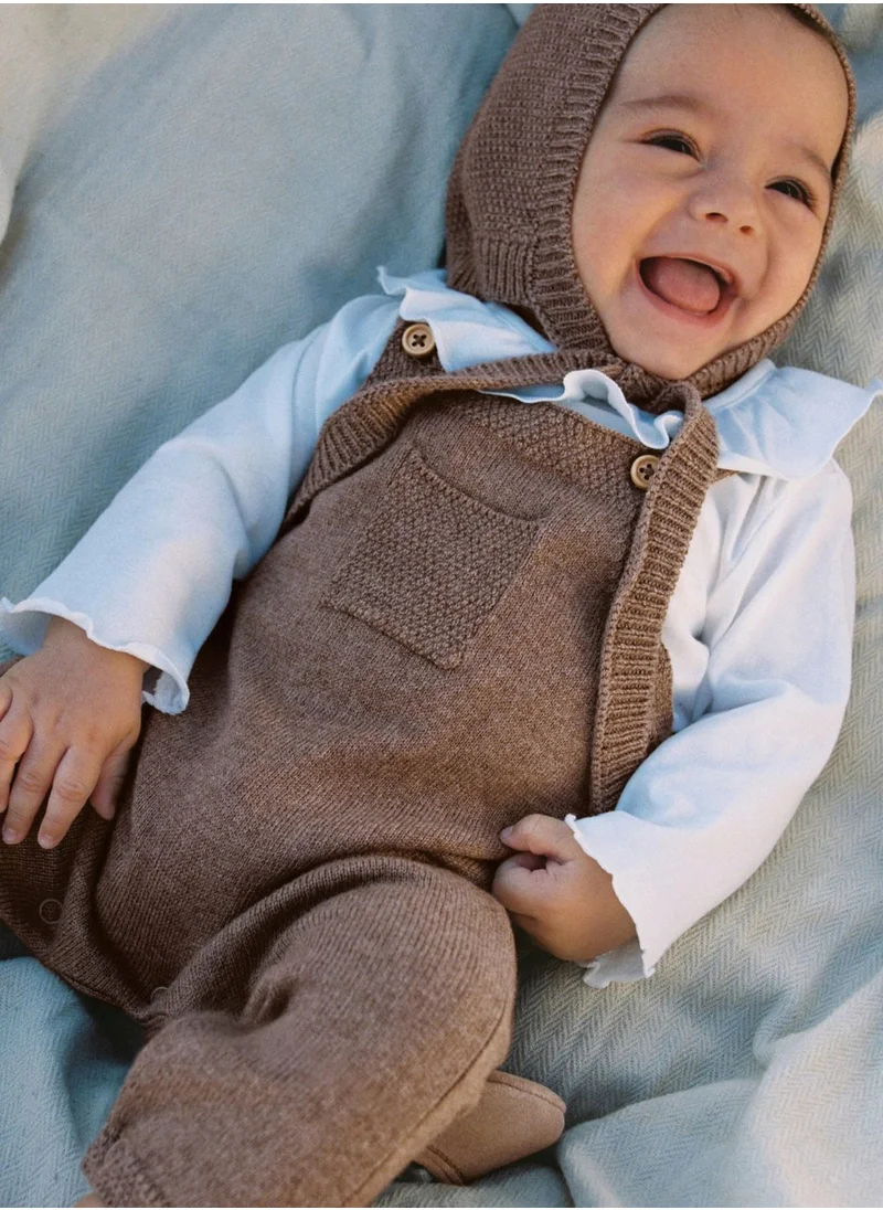 مانجو Infant Pocket Detail Dungarees