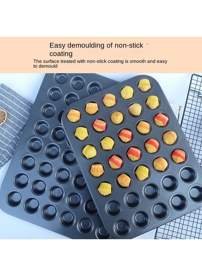 Bluejw 35 Even 48 Even Cups Mini Cake Mold High Temperature Resistant Muffin Cake Mold Crispy Chiffon Sponge Cake Baking Art - Image 2