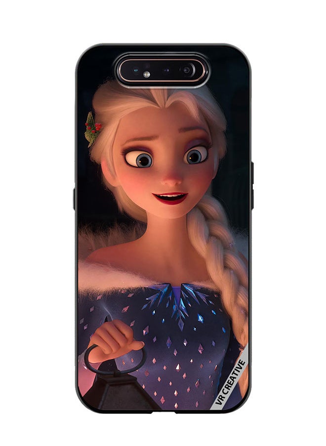 Protective Case Cover For Samsung Galaxy A80 Wow Barbie Design Multicolour