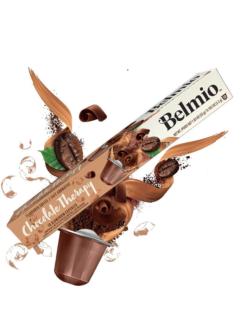 Belmio Flavor Variety Pack Coffee Capsules, Vanilla, Chocolate and Caramel Espresso, 50 count - Image 3