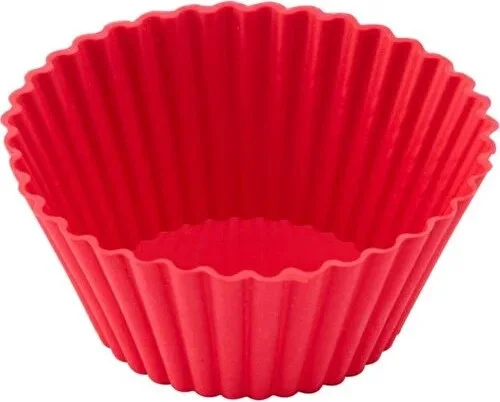 فافوري موتفاك Favori Kitchen Silicone Cake Muffin Mold 6-Piece Airfryer Non-Stick - Compatible with All Air Fryers