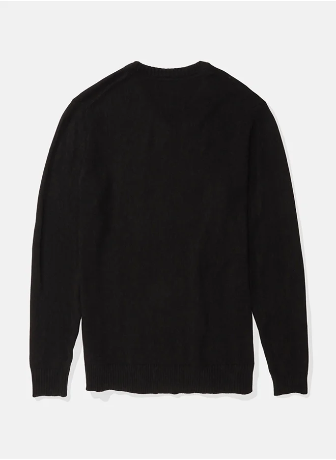 American Eagle Logo V-Neck Sweater