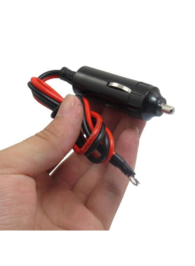 uxcell sourcingmap DC 12V Car Auto Male Cigarette Lighter Adapter with 42cm Cable - Image 5