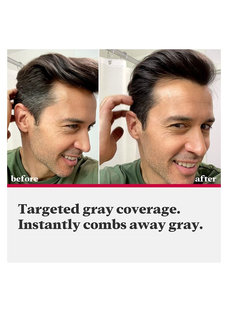 Just For Men - Just For Men Easy Comb-In Color , Gray Hair Coloring for Men with Comb Applicator Included, Easy No Mix Application - Dark Brown, A-45 - Image 1