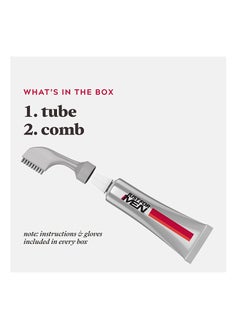 Just For Men Just For Men Easy Comb-In Color , Gray Hair Coloring for Men with Comb Applicator Included, Easy No Mix Application - Dark Brown, A-45  - Image 3