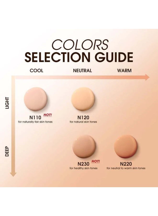 OTWOO O.TWO.O Matte Finish Liquid Foundation – High Coverage, Long-Wear Base(N120) - Image 5