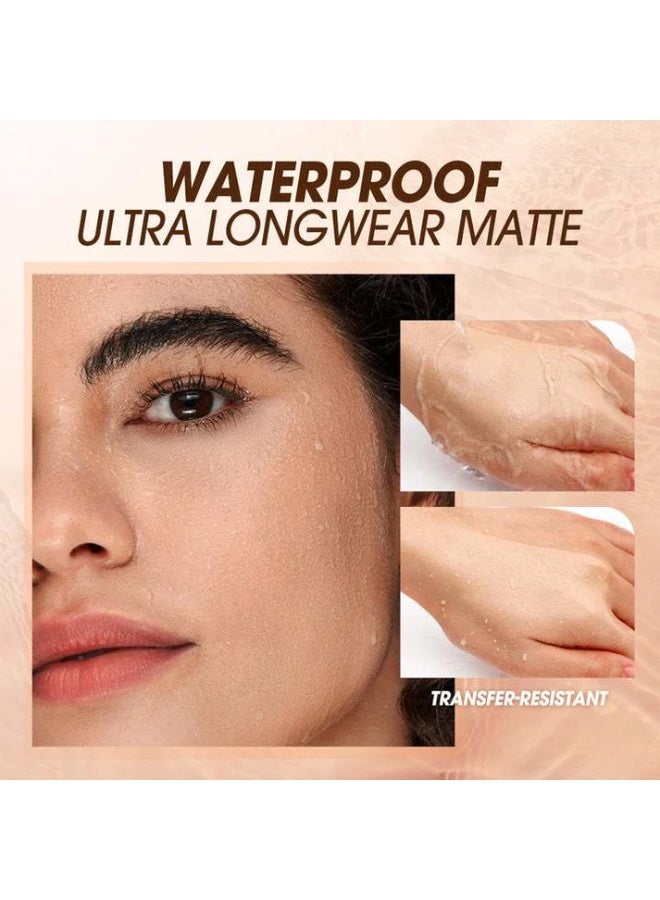 OTWOO O.TWO.O Matte Finish Liquid Foundation – High Coverage, Long-Wear Base(N120) - Image 4