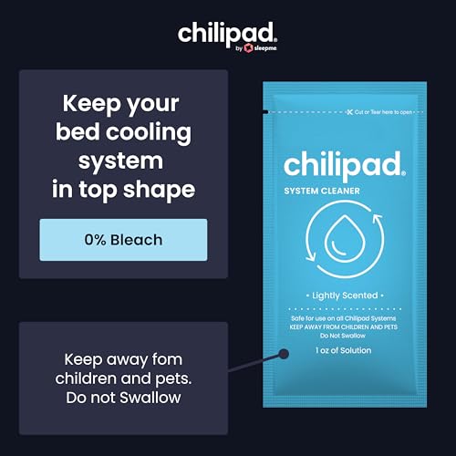 Sleepme Chilipad Sleep System Cleaner – For Regular Maintenance and Deep Cleaning of the Chilipad Bed Cooling Systems – 1 Ounce of Cleaning Solution (3 Pack) - Image 4