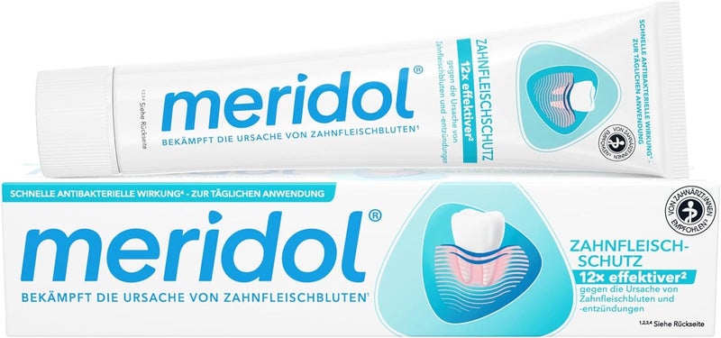 meridol Toothpaste Double Pack 2x75ml 150 ml - Image 1