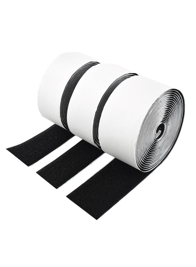 Devil's Sticky Self-adhesive Tape, White Adhesive-backed Hook And Loop Fastener, Strong Adhesive That Leaves No Trace, Clothing Fastener, Shoe Felt Fastener - Image 4