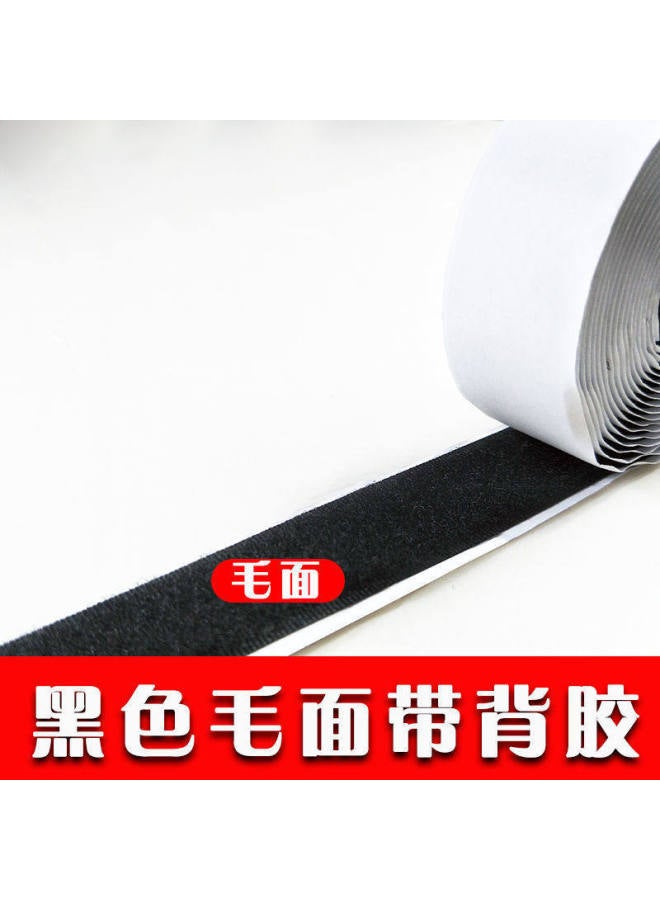 Devil's Sticky Self-adhesive Tape, White Adhesive-backed Hook And Loop Fastener, Strong Adhesive That Leaves No Trace, Clothing Fastener, Shoe Felt Fastener - Image 1
