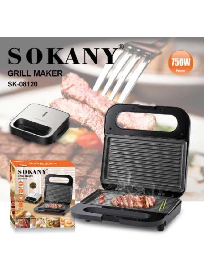 Sokany 750W Grill Maker Model SK-08120 - Image 2