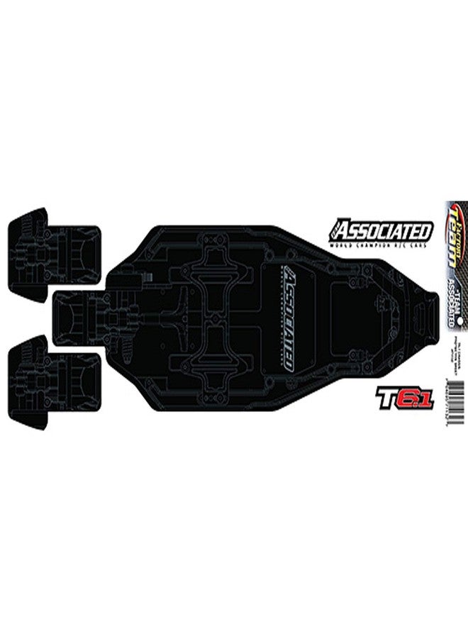 Team Associated T6.1 FT Chassis Protective Sheet, Printed, ASC71132