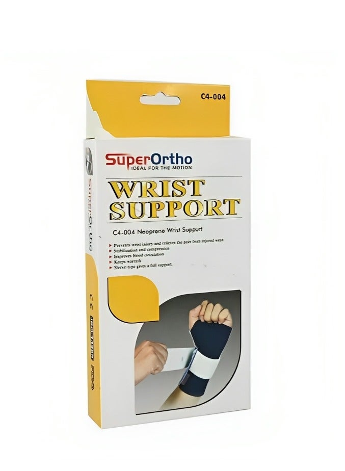 SuperOrtho Super Ortho Neoprene Wrist Support C4- 004 (L)