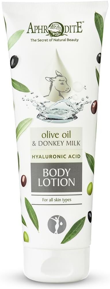 Aphrodite The Youth Elixir Body Lotion Natural Body Moisturiser with Donkey Milk to Condition the Skin Perfect for Sensitive Skin Dry Skin Natural Body Lotion 250 ml