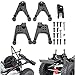 RCLions Aluminum FrontRear Shock Tower Shock Hoops for Axial SCX10 ii Upgrades 9004690047 RC Crawler Car - Image 2