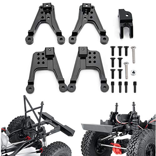 RCLions Aluminum FrontRear Shock Tower Shock Hoops for Axial SCX10 ii Upgrades 9004690047 RC Crawler Car - Image 1