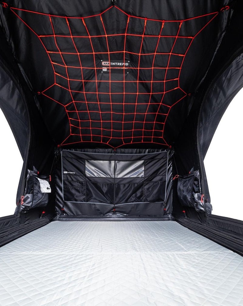 ARB Intrepid Roof Cargo Net for Rooftop Tent – 804603, Overhead Elastic Storage Net for Blankets, Pillows, Clothing & Camping Gear, Easy Installation, Genuine ARB Accessory