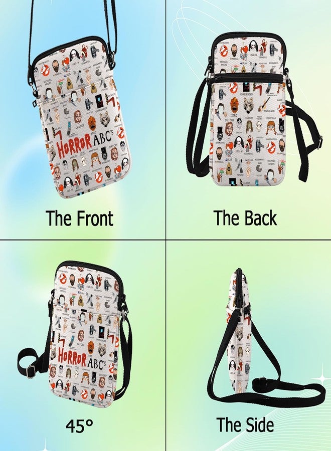 G2TUP Horror Movie & Killer Doll Crossbody Bag Scary Movie Fan Gift Horror Movies Character Shoulder Bag (Horror ABC'S CB) - Image 5