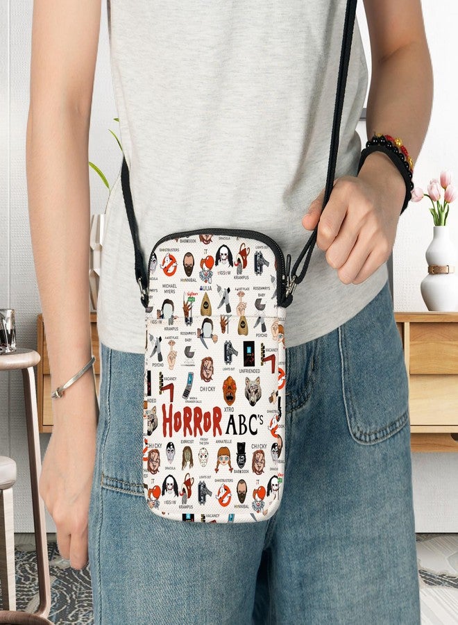 G2TUP Horror Movie & Killer Doll Crossbody Bag Scary Movie Fan Gift Horror Movies Character Shoulder Bag (Horror ABC'S CB) - Image 3