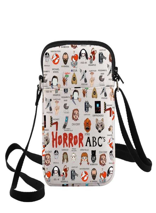 G2TUP Horror Movie & Killer Doll Crossbody Bag Scary Movie Fan Gift Horror Movies Character Shoulder Bag (Horror ABC'S CB) - Image 1