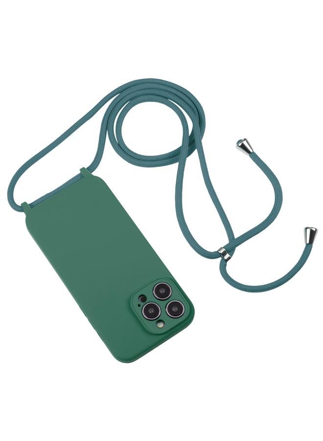 S-TOP Case For iPhone 15 Pro Max Crossbody Lanyard Liquid Silicone Case - Image 2