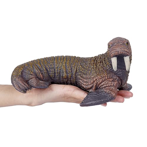 LOVNBHELP Simulated Sea Animal Toys for Kids Big Ocean Animals Toys Large Size Ocean Sea Marine Animal Figures Soft Filled Rubber Sea Educational ToysWalrus - Image 1