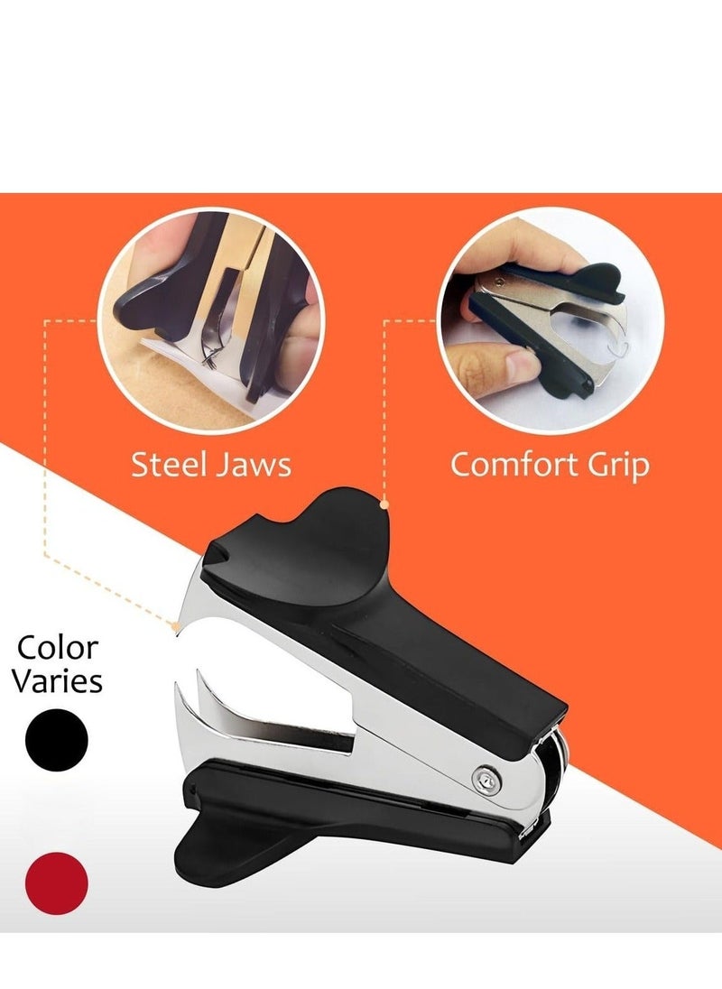 Staple Remover 2 Pack Staple Puller Pinch Jaw Style Staple Remover Tool, Stapler Removers - Image 3