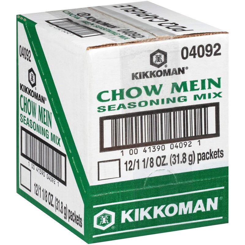 Kikkoman Chow Mein Seasoning Mix - Low Sodium, No Fat, All Purpose Seasoning, 1.125 Oz (Pack of 12) - Image 5
