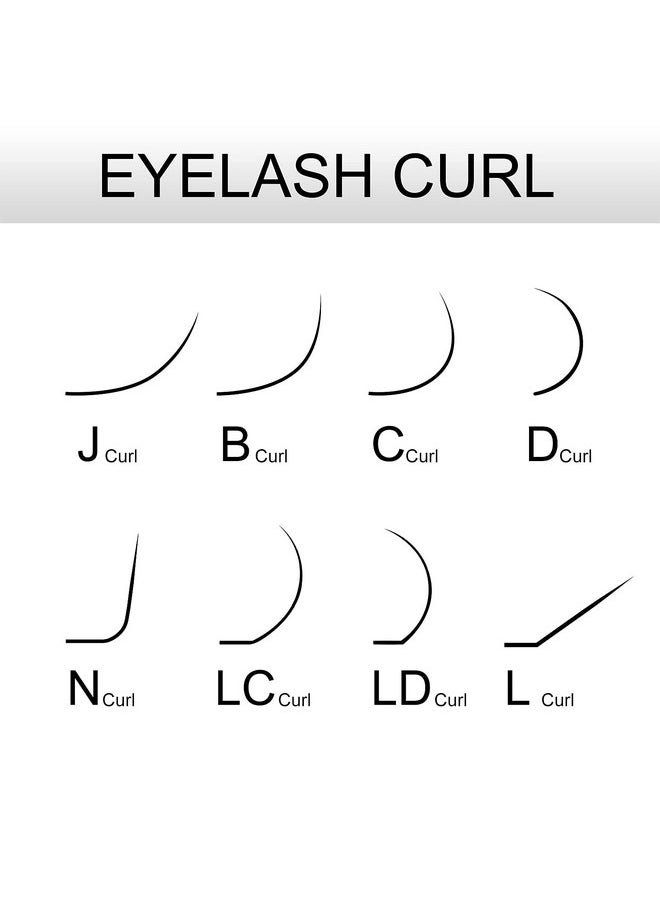 NAGARAKU - Eyelash Extensions Individual Lashes 0.07 N (M) Curl 715Mm Mix Faux Mink Classic Volume 16 Rows Soft Natural - Image 1