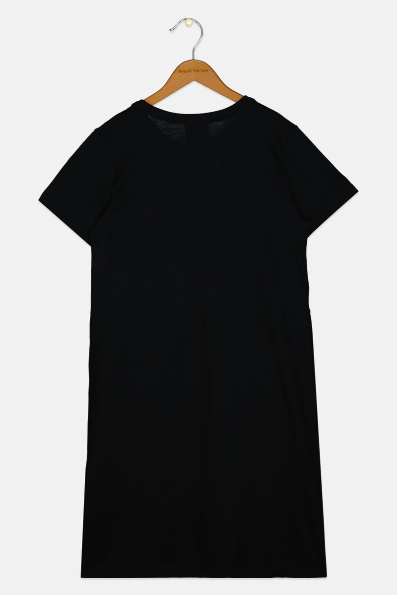 Nike Kids Girl Short Sleeves Outdoor Dress, Black - Image 2