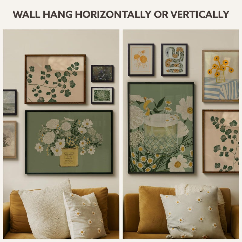 Opposite Wall - 24x36 in - Black Picture Frame - Lightweight, Versatile & Shatterproof - Large Wall Hanging Photo or Poster Frame - Wall Decor for Office, Gallery & Home - Image 5