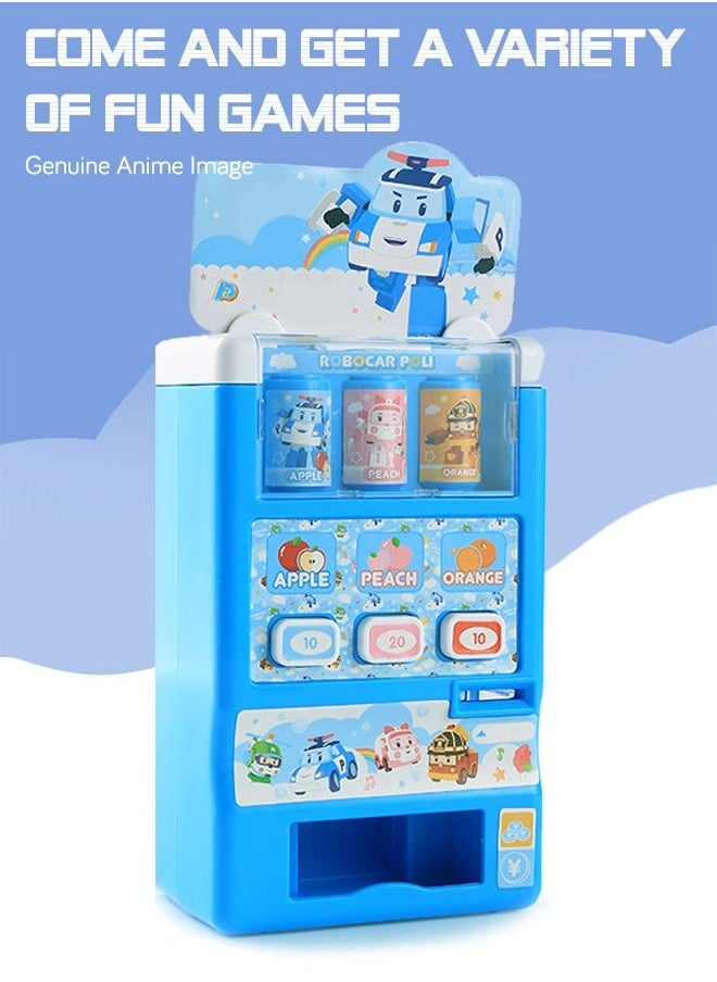 GROIC - Interactive Early Developmental Toy Vending Machine Pretend Play Electronic Drink Apparatus Develop Common Sense of Life with Music and Light - Image 1