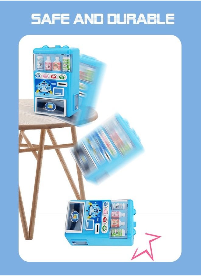 GROIC - Interactive Early Developmental Toy Vending Machine Pretend Play Electronic Drink Apparatus Develop Common Sense of Life with Music and Light - Image 1