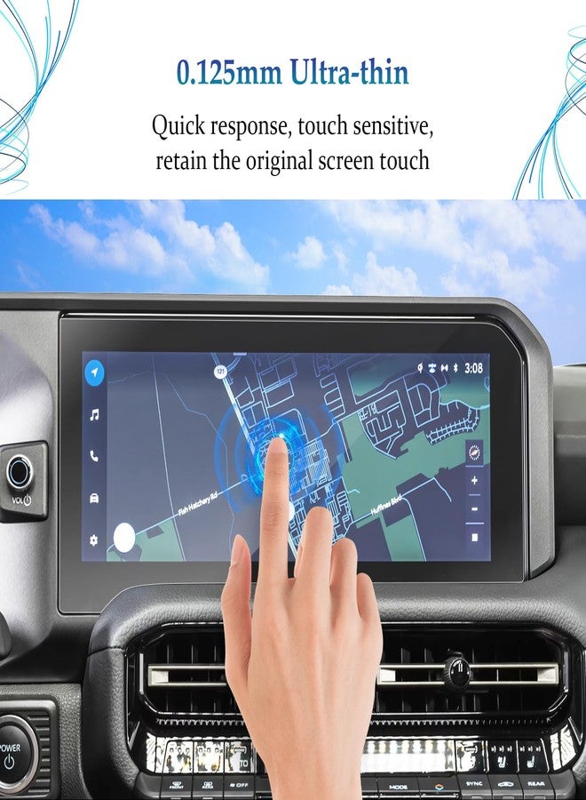 SKTU 2-Pack 12.3-Inch Screen Protector for 2024/2025 Toyota Land Cruiser (First Edition) Navigation Display - Image 2