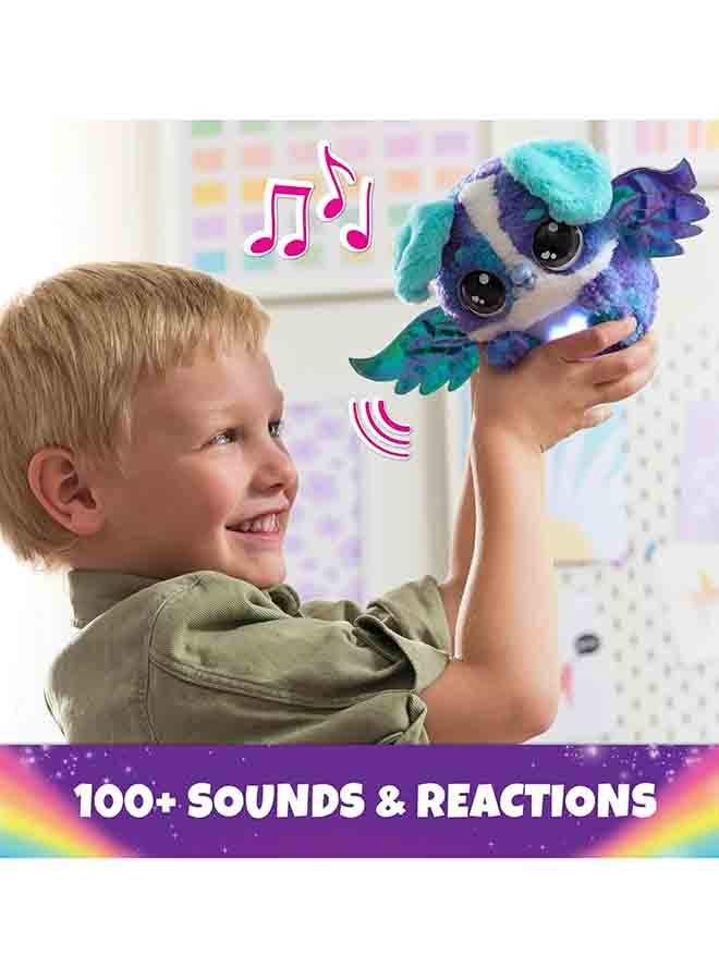 HATCHIMALS لعبة حيوانات أليفة إلكترونية تفاعلية سرية مع غموض للأطفال (قد تختلف الأنماط) ، بحجم 6.5 بوصة للأعمار 5+  - Image 4