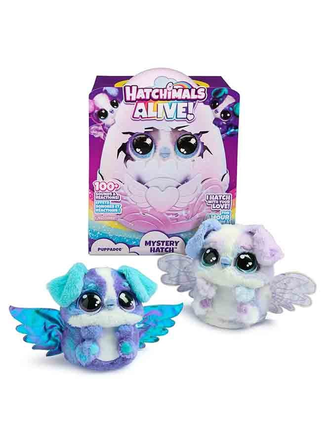 HATCHIMALS لعبة حيوانات أليفة إلكترونية تفاعلية سرية مع غموض للأطفال (قد تختلف الأنماط) ، بحجم 6.5 بوصة للأعمار 5+  - Image 1