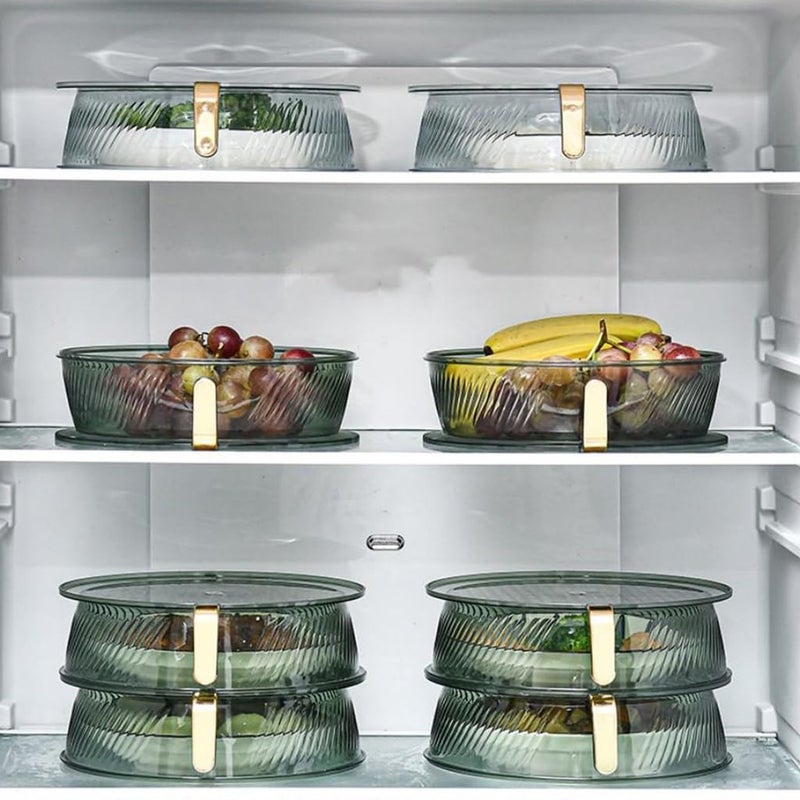 VPGS VPGS Leftovers cover Food Storage Container Transparent for Table Party Three tier | Kitchen, Dining & Bar | Kitchen Tools & Gadgets |Home & Garden |Other Kitchen Tools & Gadgets (3 Layers)  - Image 3