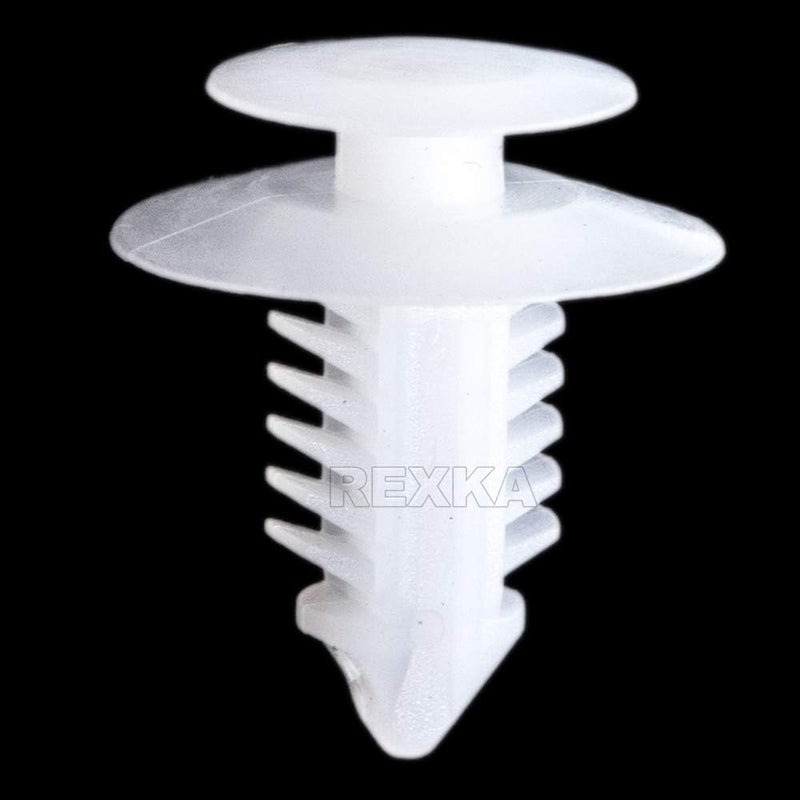 Rexka 30pcs 8mm Hole Door Trim Panel Retainer Clip for Tesla Model S (2012-2016) - Image 1