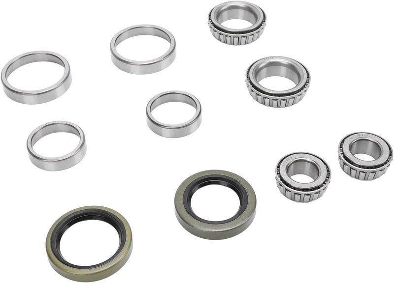 Certified stocked merchandise Trailer Hub Kits, 10Pcs L68149 LM12749 Trailer Axle Wheel Hub Bearings Kit Alloy Support Reduce Friction for 1-1/16in Trailer Axles Wheel Hub All season compatible build Moisture wear upgraded quality Multiple options Fixed delivery schedule Market demand focused build Elegant multi-option build Ready varied options Salt resistant coating All temp range compatible build Classic design alternatives Cleaner resistant Treated anti-rust metal Affordable purchase options Simple multi-feature practical build Trendy flexible practical build Foldable User feedback upgraded quality Various fittings Land transit & shipment compatible KSA market popular practical build All environment compatible Stackable design Balanced universal design Local & cross border ship compatible - Image 2