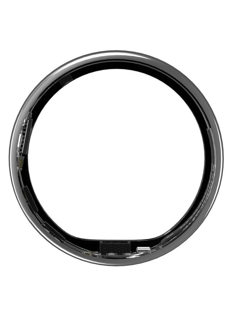 ULTRAHUMAN Ring AIR - Advanced sleep-tracking wearable, HRV & Temperature Monitoring,Track workout, movement & recovery, Water resistant, 6 Days Battery Life with Lifetime Free Subscription (Size 10) - Air Silver