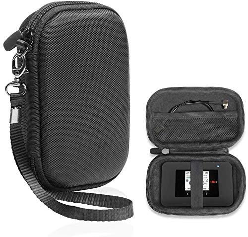Alltravel حافظة معزز واي فاي Alltravel لنقاط الاتصال المحمولة 4G LTE مثل Alcatel LINKZONE و Verizon Jetpack و GlocalMe و ZTE و Huawei و Netgear و At&t و Sprint و T-Mobile و Skyroam و Solis و mesh Pocket - Image 1
