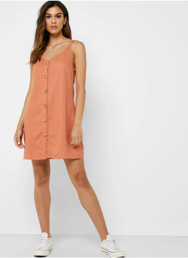 Cotton On Button Through Cami Dress
