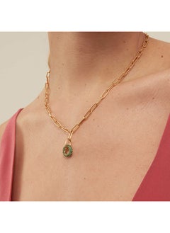 ORELIA LONDON Pave Encrusted Doughnut Link NL EMD  - Image 2